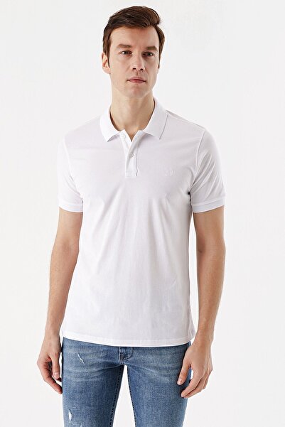 Morven Ανδρικό λευκό μπλουζάκι Basic μονόχρωμο 100% βαμβάκι Dynamic Fit Relax...