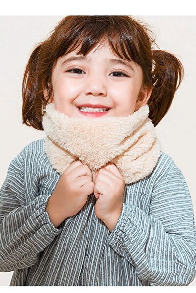 Bundeba Stole Children's Plush Neck Collar Scarf Scarf Windproof Fleece Neck Collar Shawl