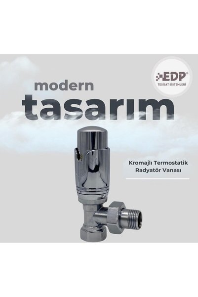 EDP KROM TERMOSTATİK VANA