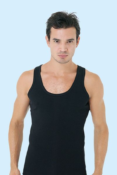 Ceylanoğlu 023 3-Piece Ribbed Men's Tank Top & Underwear