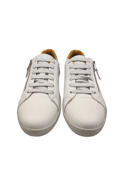 Freefoot 242706   Model White Women's Genuine Leather Shoes