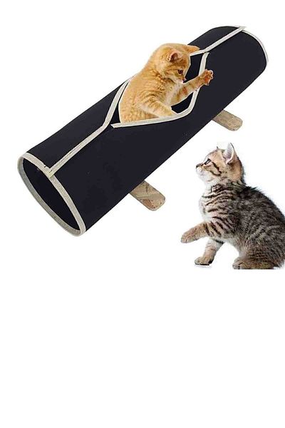 Bundera Cat Tunnel Pet Toy Pompom Ball Toy Kitten Adult Cat Play House Tunnel