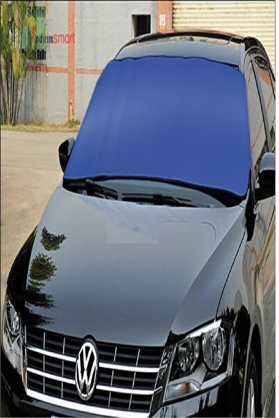 Bundeba Ön Cam Mavi Güneşlik Perde Kar Buz Önleyici Koruyucu Branda