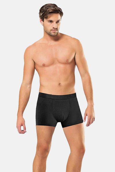 Abani Classic 4 Pieces Memorial Ανδρικό αναπνεύσιμο Bamboo Lycra Boxer 1284