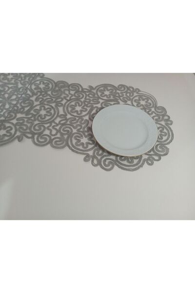 Güral Porselen Bahar dalı 20 Cm Yaldızlı 12'lİ Pasta Tabağı