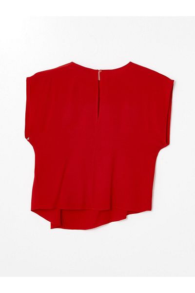 LC Waikiki LCW Women's Blouse - Crew Neck, Short Sleeve