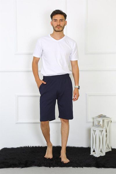 Akbeniz Ανδρικό βαμβακερό Navy Blue Capri 27480
