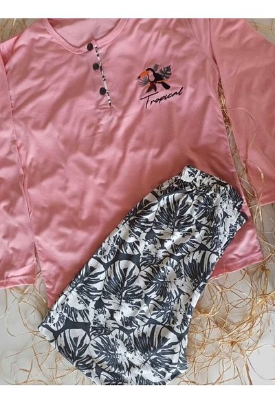Tuğçe Denktaş Plus Size Pajama Set