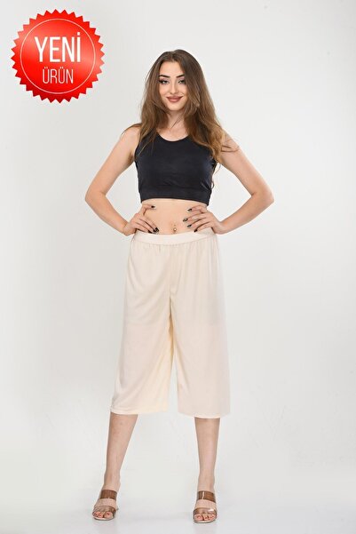 By Piera Jarse Women's Trouser Skirt Shaped Underwear Lining Knee-Length Skin