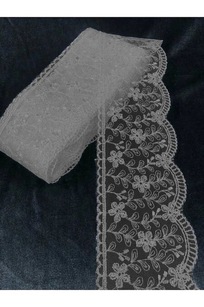 Çt Çeyizci Tekstil Ecru Lace Wide Guipure - 1 μπάλα (14,5 μέτρα)