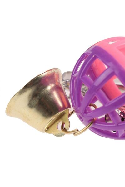 UniqBirdToys Trendme Bell Ball Bird Toy (Love Paradise Etc.)