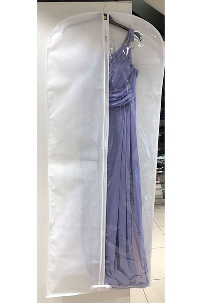 teknotrust Long Length Carrying Protective Evening Dress - Transparent Window, 64X160 C