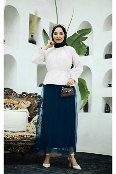 CNG MODA Fusta din tul hijab