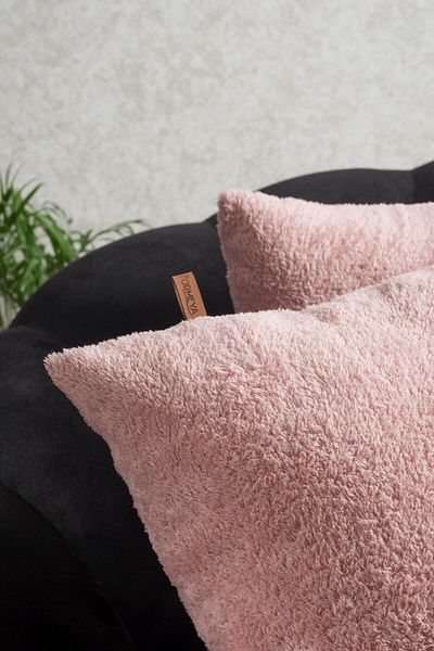 Formeya Double Sided Wellsoft Fabric 2-Piece 44x44 cm Gift Decorative Plush Throw Pillow Cover Pillow Case