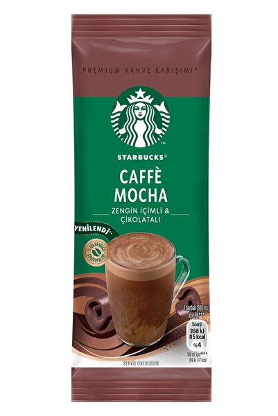 Starbucks Caffe Mocha Premium Kahve Karışımı 22 Gr X 10 Paket