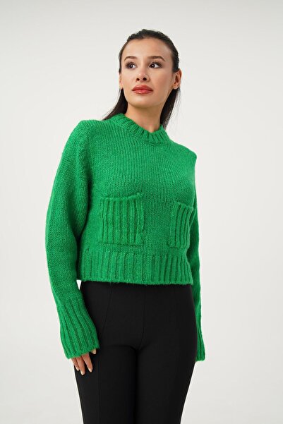 Hipo Trend Kratki model dvostrukog Sa džepovima Benetton džempera