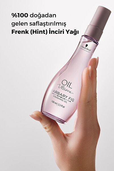 Oil Ultime Barbary Fig Finishing Oil - Hint Inciri Kırılgan Saçlar Için Besleyici Saç Yağı 100ml Hint Yağı
