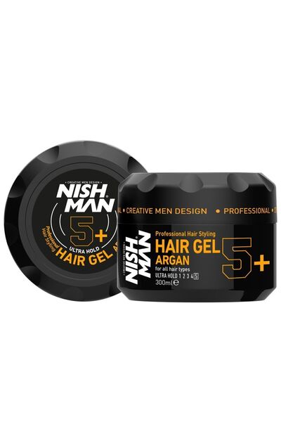 NISHMAN Ultra Tutucu Argan Özlü Saç Jölesi 5 300 ml