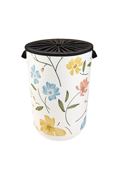 Genel Markalar Ağzı Büzgülü Çok Amaçlı Çamaşır Sepeti - Renkli - 40 lt