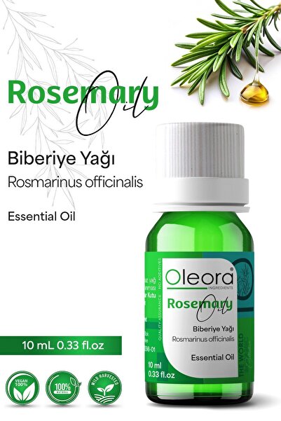 Biberiye Yağı, Saf Seyreltilmemiş, Uçucu Yağ. (ROSEMARY OİL) Undiluted, Pure 10 ml