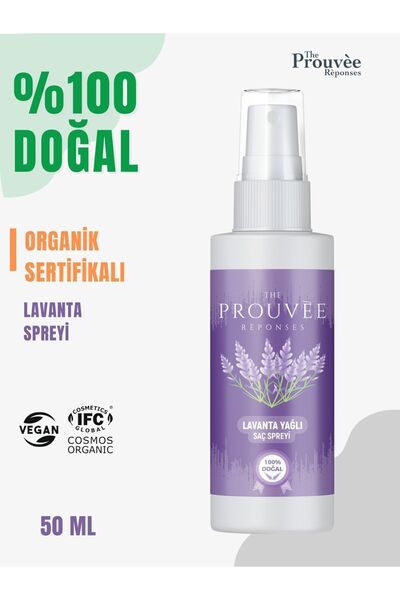 The Prouvee Reponses %100 Doğal Lavanta Yağlı Saç Spreyi 50ml
