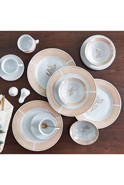 Home Box طقم عشاء مانهاتن مكون من 22 قطعة