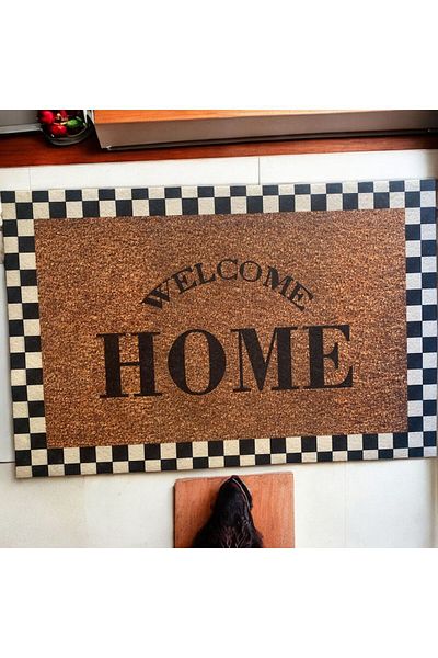 Erba kreasyon Welcome Home Mat - Door Front Decoration