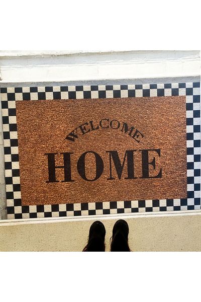 Erba kreasyon Welcome Home Mat - Door Front Decoration
