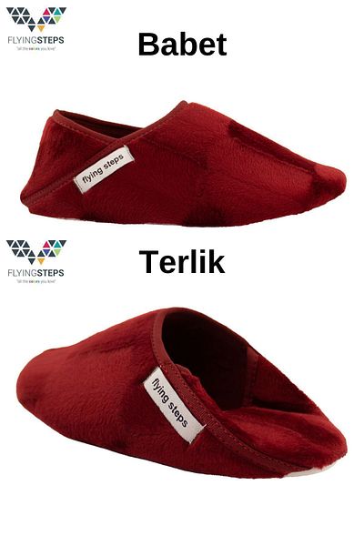 Flyingsteps Ανδρικές παντόφλες εσωτερικού χώρου με αντιολισθητική σόλα Bab&Ter Home Shoes Slippers 10015