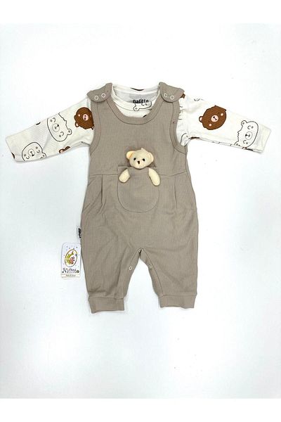 Nafitto baby&junior Baby Rompers with Teddy Bear