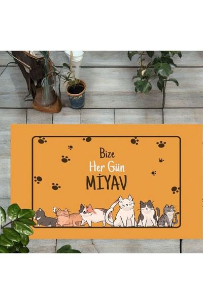 Erba kreasyon Decorative Pet Mat - Non-Slip Base