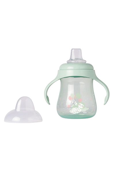 saro Mint Green - Drip-Free Slow Flow Cup with Handle