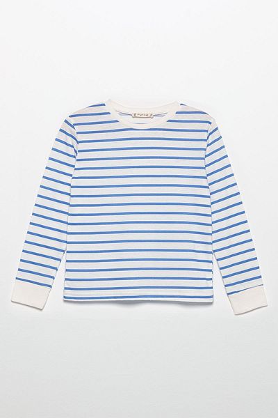 for you kids Crew Neck Long Sleeve Saks Top and Bottom Set