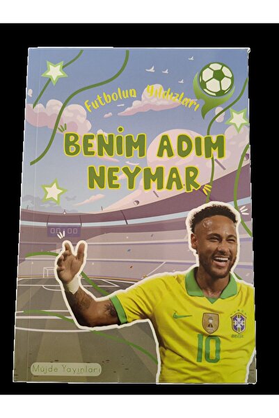 Müjde Yayınevi Poster ve çıkartma hediyeli futbolun yıldızları serisi - Benim...