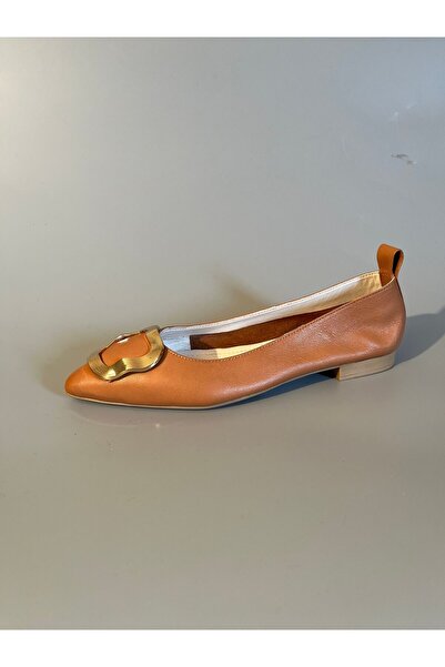 Butik Noble Shoes Hakiki Deri Sivri Burun Babet