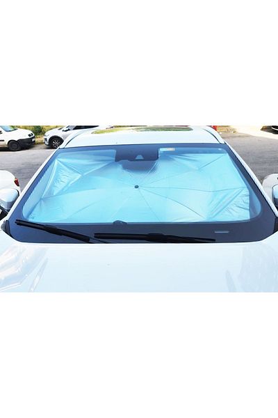 Autokit Foldable Umbrella Type - Windshield Sunshade