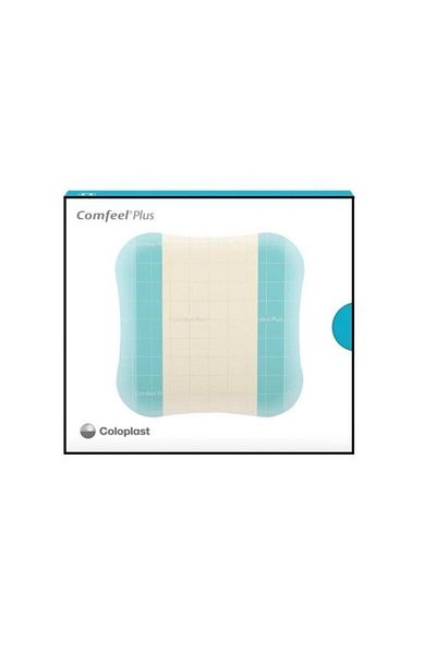 Coloplast Comfeel Plus 33120 Hydrocolloid Wound Cover 20X20 cm (1 Box = 5 Pieces)