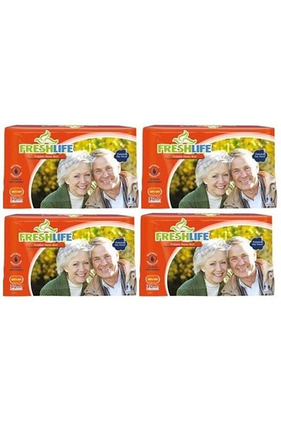 Freshlife Adult Patient Diapers Large 4 Pack 120 Pieces