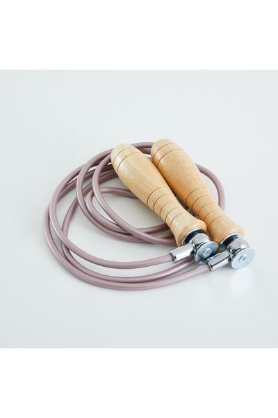 Decathlon Outshock Ağırlıklı Atlama Ipi - Boks - Çıkarılabilir Ahşap Sap