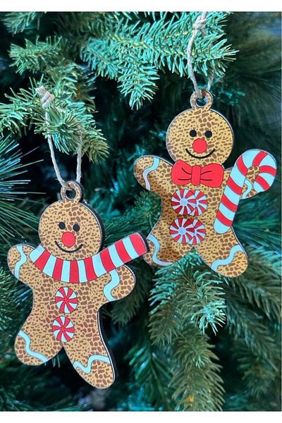 BeySüS Στολίδι Χριστουγεννιάτικο Πεύκο Ginger 2 Li 10 cm