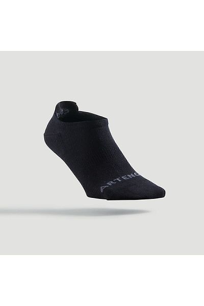 Decathlon Унисекс тенис чорапи Artengo - къси до глезена - 3 чифта - черни - 160 рупии