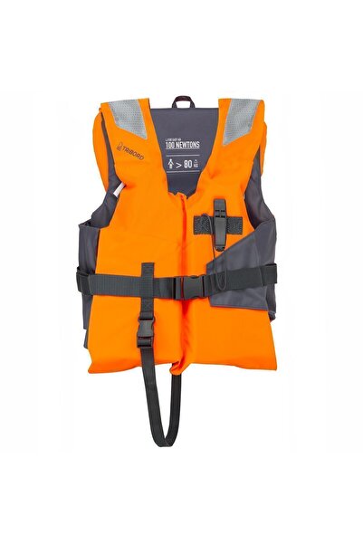 Decathlon Yetişkin Can Yeleği - Turuncu / Gri - Lj100n Easy