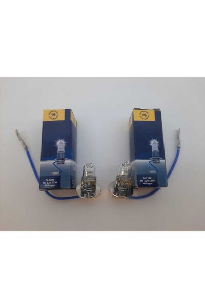 SLIGHT H3 Ampul 12v 55w 1 Çift 2 Adet Standart Halogen Ampul