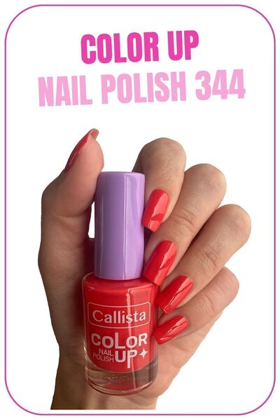 Callista Color Up Nail Polish Oje 344 Business Partner - Pembe