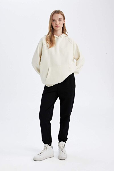 DeFacto DFC - Regular Fit Cepli Uzun Boy Jogger Eşofman Altı