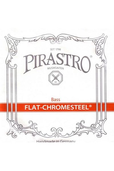 Pirastro مجموعة فلات كرومستيل سولو - سلك كونتراباس 342000