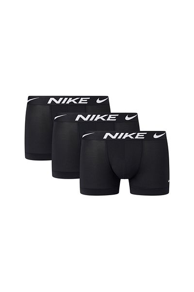 Nike Men's Black Boxers with Brand Logo and Elastic Band Suitable for Daily Use 0000ke1156-ub1