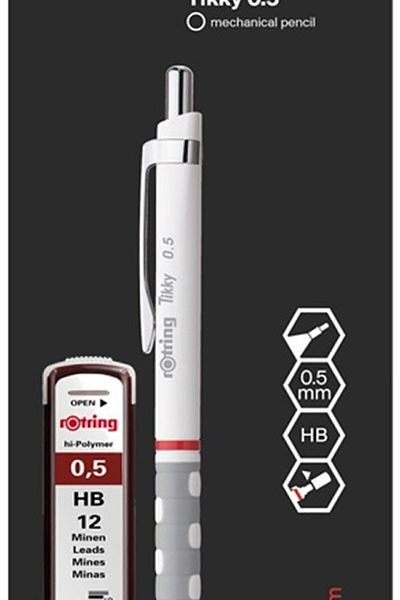 Rotring Tıkky 0.5 White Versatil School Set