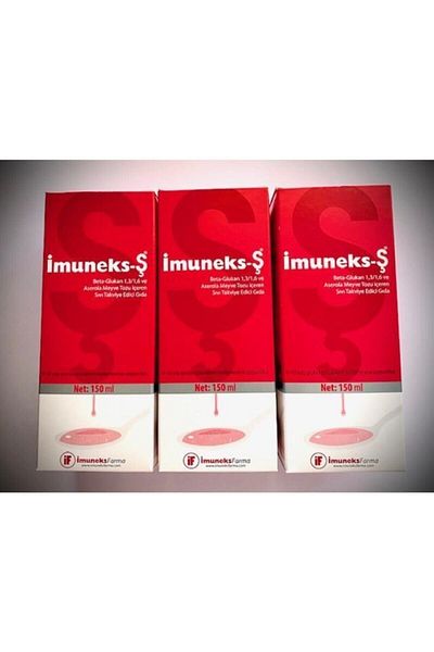 Imuneks 150ml X 3 Syrup Food Supplement