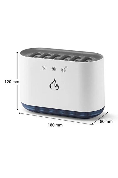 Genel Markalar 6 başlıklı humidifier ortam ve oda nemlendirici Ekolyzer ses sensörlü